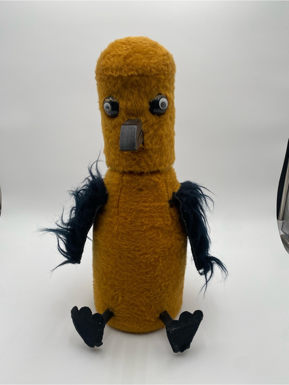 Antique rare  ventriloquist dummy clinton detweiler /maher Dodo bird puppet doll
